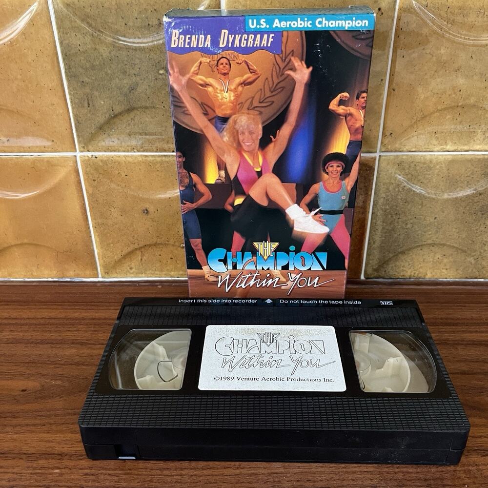 Brenda Dykgraaf The Champion Within You Aerobics VHS 1989